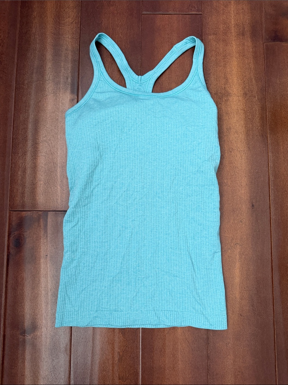 lululemon athletica Seafoam Ribbed Racerback Tank Top